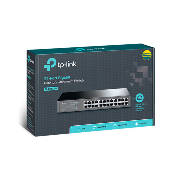 Switch rackable/de bureau 24 ports Gigabit ( TL-SG1024D )